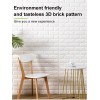 Liven Home & Decor Papel Tapiz 3d Vinilo Ladrillo Pared
