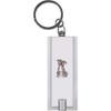 Azeeda 'Happy Pit Bull Terrier' Keyring LED Torch (KT00042482)