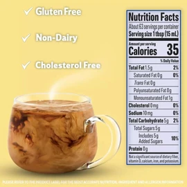 Coffee-mate CoffeeMate Vanilla Bean Liquid Coffee Creamer 32 oz 2 pack w/ Shovel Spoon