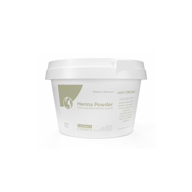 Fatima's Garden Tabrima/Sakla Hammam Marokkanisches Peeling mit Henna Natürlich Beruhigend