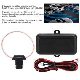 Immobilizer Bypass Module, Car Immobilizer Bypass Module Chip Key Release for Remote Engine Start Stop 12V Universal