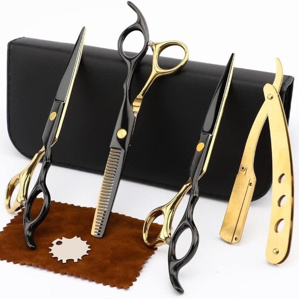 Professional Hairdressing Set, 7 Counts/set Barber Hair Clipper Kit, Manual