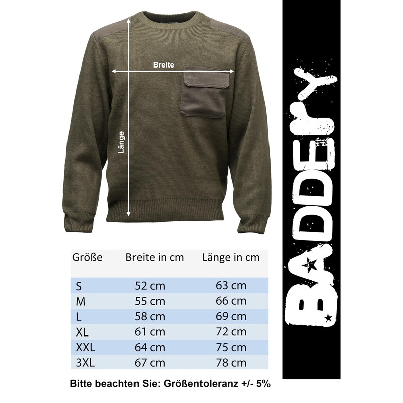 Bundeswehr Pullover – Military Pullover Men – Army Clothing Men