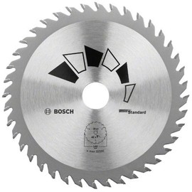 Bosch 1 x Circular Saw Blade Standard (Saw Blade for Wood, Diameter 190 x 2.2/1.5 x 20/16 mm, 24 Teeth, ATB, with 1 x Reducing Ring 16 mm, Accessories Circular Saw)