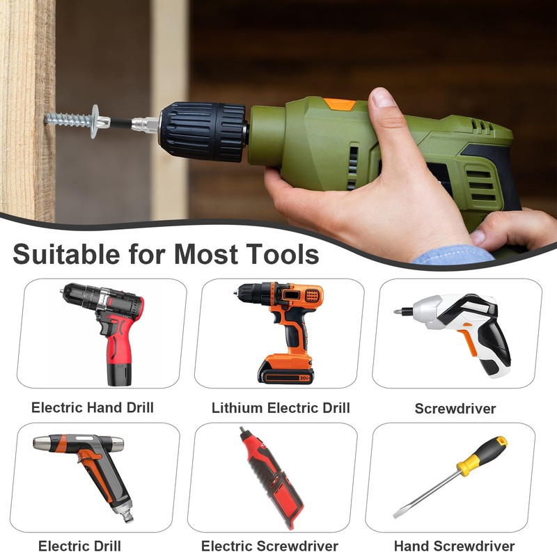 Moccool High-Magnetic Screwdriver Drill Bit Set, Strong Magnetic Durability Screwdriver