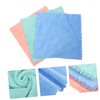 FOMIYES 10pcs Soft Makeup Remover Cloth Fast Drying Washcloth Micro-fiber