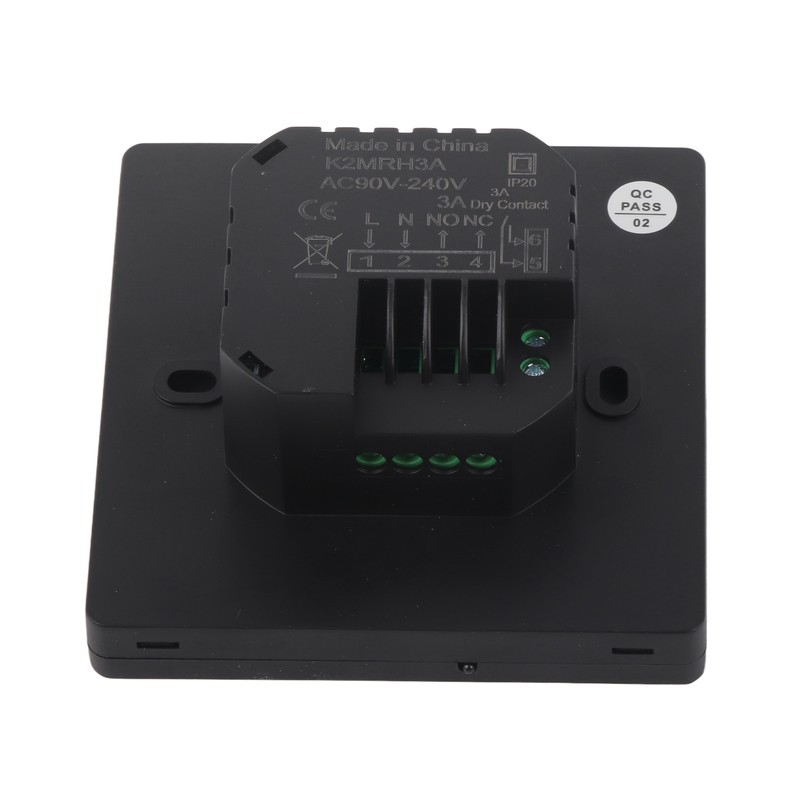 4400W Temperature Controller LCD Touch Screen Floor Heating Thermostat 5