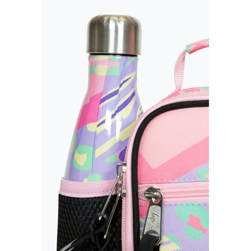 hype Bags Pastel Prints Polyester Unisex Lunch Box in Multi-Coloured