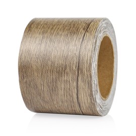 BOMEI PACK Wood Grain Repair Tape,Self Adhesive Repair Patch for Furniture, Floors, Cabinets, Windows, Doors, RV, Home Decor and DIY Projects (1, Grey Coffee)