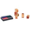 moses. My Large Stamp Set - 48 Different Children's Wooden