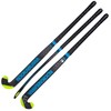 KOOKABURRA Unisex's Team Alpha Hockey Stick, Black/Blue, 37.5L