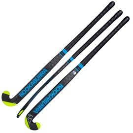 KOOKABURRA Unisex's Team Alpha Hockey Stick, Black/Blue, 37.5L