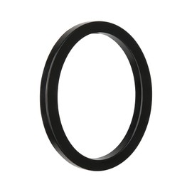 HASWARE 5 Inch Floating House Number for Outside, Zinc Alloy Modern Outdoor Address Sign for Yard Street and Mailbox, Address Numbers and Letters for House (0, Black)