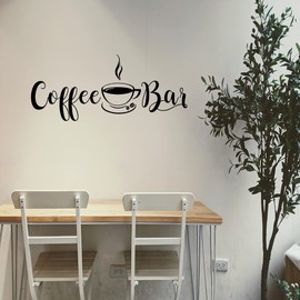Coffee Bar Decal, Coffee Bar Wall Decal, Coffee Bar Vinyl Decal, Coffee Wall Decal, Coffee Decal, Coffee Decor, Coffee Bar Sign, Coffee Sign 22 Inch in Width
