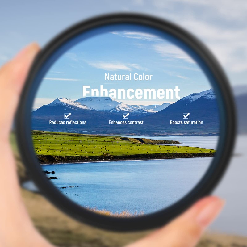 Neewer 46mm Polarizing Filter 30 Layer Multi Resistant Nano Coatings