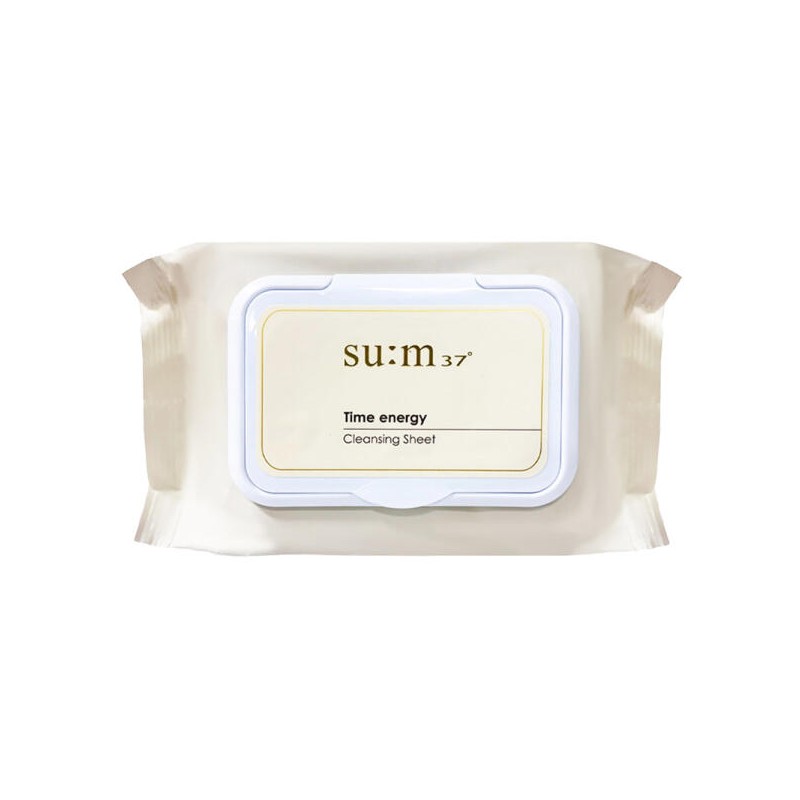 Sulwhasoo 숨37 타임 에너지 클렌징시트 50매 Soom 37 Time Energy