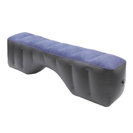 A ABSOPRO Car Mattress Sleeping Mat Comfortable Rear Seat Air Bed Gap Pad for Napping Travel Blue Gray