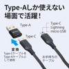 SEIWA USB CtoA D654 Type-C to Type-A Converter Connector, Compact,