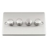 A5 Light Dimmer Switch 4 Gang 400W (Max) - Satin