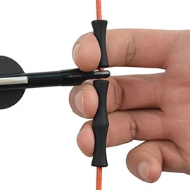 YLA Archery Finger Saver Shooting Hunting Bow Strings Protective Finger Guards Rubber