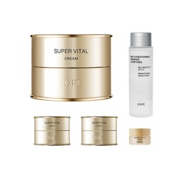 IOPE 아이오페 슈퍼바이탈 크림 50ml+25ml+에센스 Iope Super Vital Cream 50ml+25ml+Essence