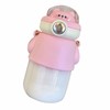 Water Bottle 620ML Large Capacity Cute Bear Shape Portable Plastic
