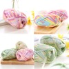 1 x Colourful T-Shirt Yarn Knitting Yarn Fabric Crochet Fabric