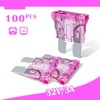 3 Amp Standard Fuse, 100 Pack Auto Fuses ATC/ATO Standard