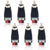 RCA to Speaker Wires AV Screw Terminal Adapter, 6pcs RCA