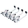 4 Bottle Liquor Dispenser, Wall Mounted Spirit Drinks Stand Optic,