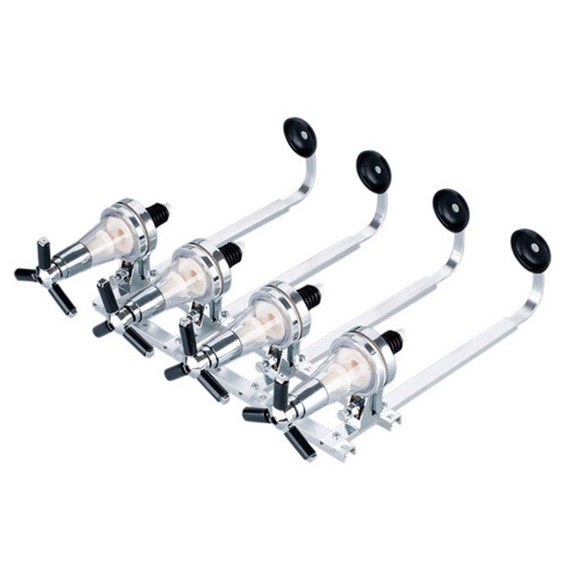 4 Bottle Liquor Dispenser, Wall Mounted Spirit Drinks Stand Optic,