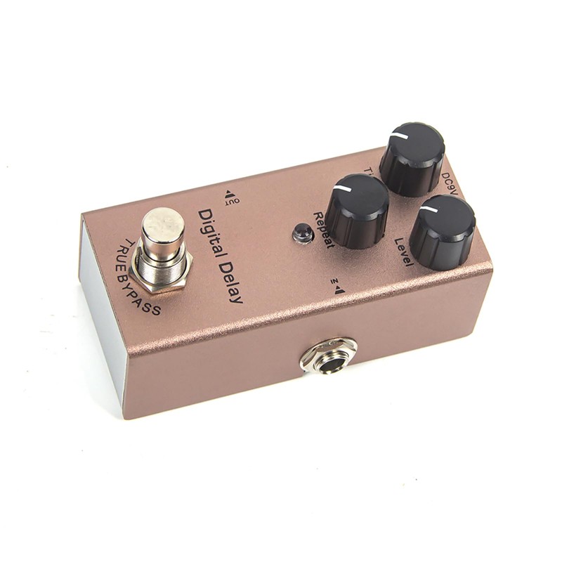 Digital Delay Electric Guitar Effects Pedal - Mini Size, True