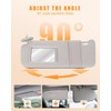 OCPTY Left Driver Side Gray Sun Visor with Sunroof Fit