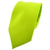 Slim TigerTie, Designer Satin Tie, Plain, in Various Colours. -