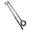 HAFD M12 x 300mm Scaffolding Eye Bolts Zinc Plated Steel