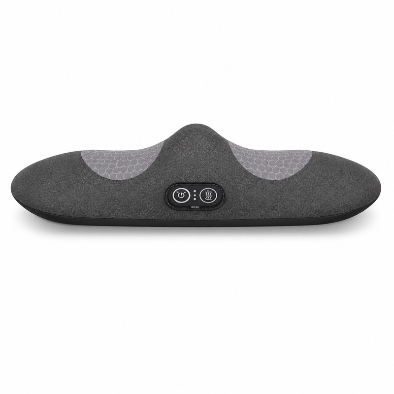 3-in-1 Lumbar Support Massager for Back Comfort – Heated Vibration