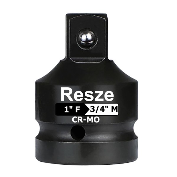 Resze 1"to 3/4" Drive Socket Adapter,Impact Socket Adapter and Reducer,