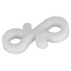 electrosmart Pack of 25 Gutter Hooks - Ideal for Hanging Christmas/Birthday/Anniversary Party Lights on House Garage Guttering etc