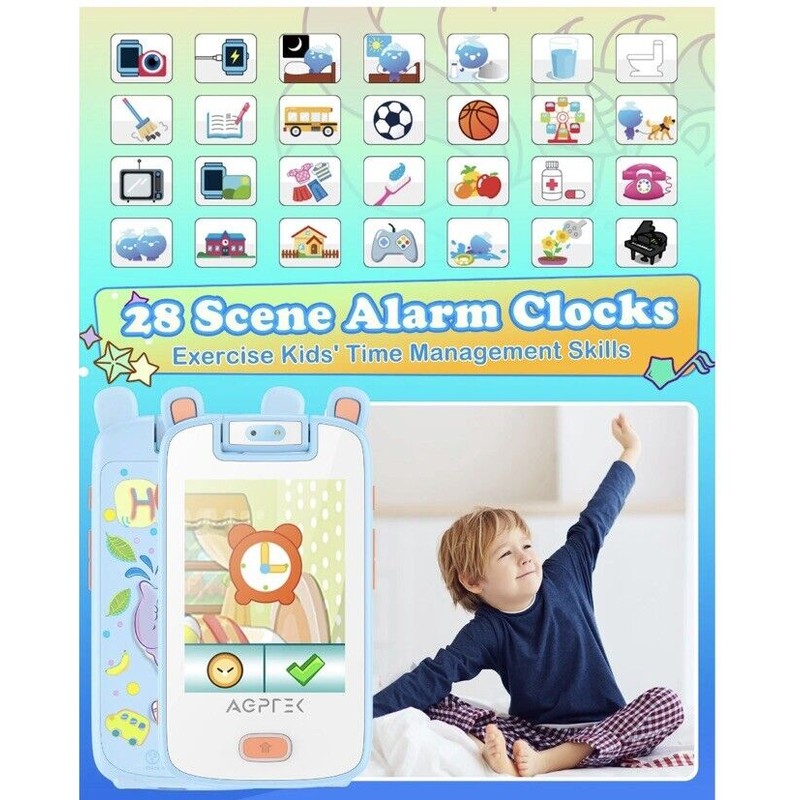 AGPTEK Touchscreen Toys Phone with 32 GB TF Card with