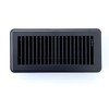 Kompell Aire Heavy Duty Steel Floor Vent with Beautiful Black