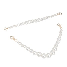 SEWACC 2pcs Detachable Chain Bag Strap for Handbag Chic Handle for Messenger Bags and Briefcases Fashionable and Versatile Accessory