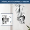 SIMGOTT Shower head holder without drilling, SUS stainless steel and