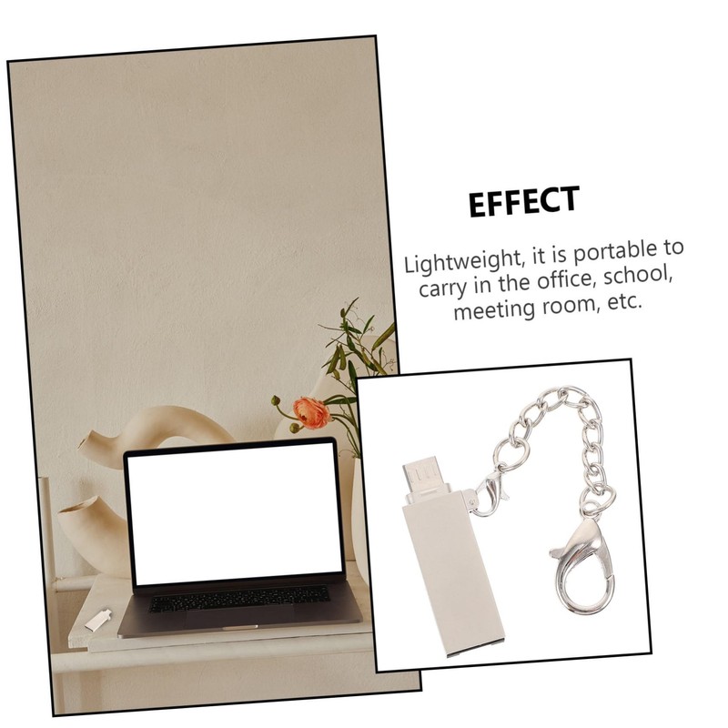 TEHAUX 1Pc Micro USB Reader Adapter Portable Memory Converter for