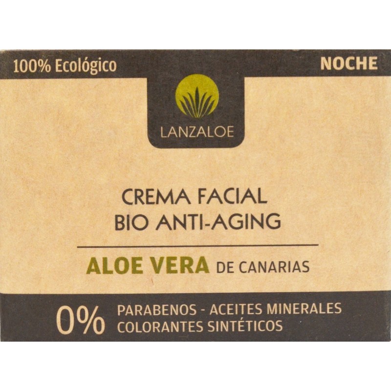 Lanzaloe Bio-anti Ageing Aloe Vera Face Cream (Night) 50 ml