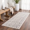 Hauteloom Sattley Bohemian Dotted Area Rug for Living Room, Bedroom,