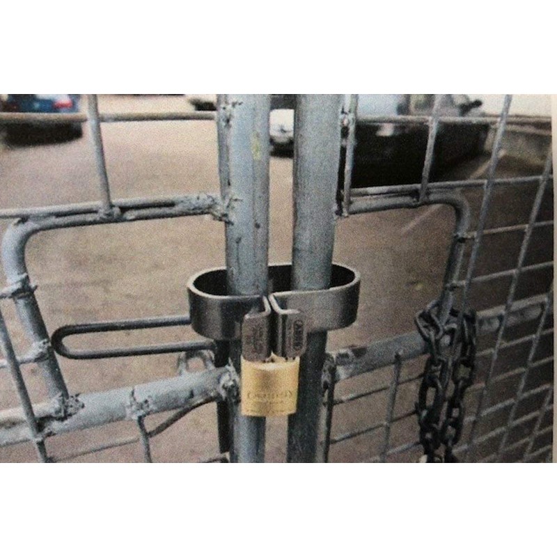 ABUS Gate and Fence Security 131/140 Gatesec Hasp, 76824