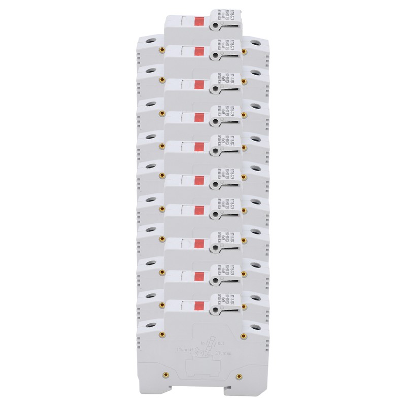 RT18‑32X Miniature Rail Mounted Fuse Holder Base with LED Indicator