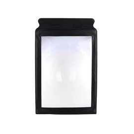 A4 Full Page 3X Magnifying Sheet Large Magnifying Glass Book Reading Aid PVC Lens