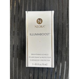 NEORA ILLUMABOOST Brightening & Shield (2x.5oz) Date Issue skin EXP1/2024 Sealed