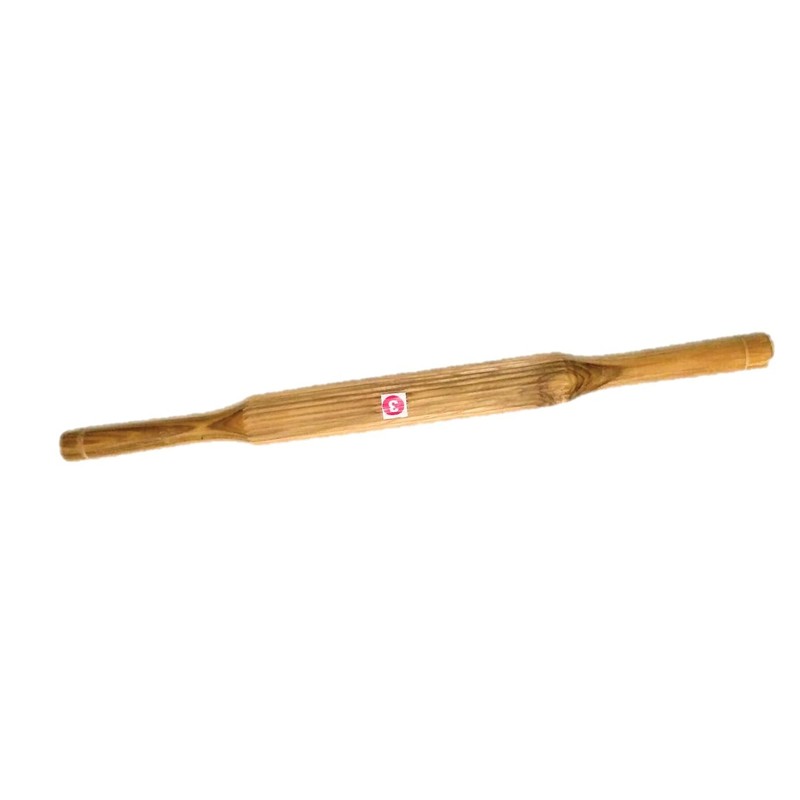 Royal Wooden Lining Rolling PIN PAPAD Style Roller BELAN, PAPAD